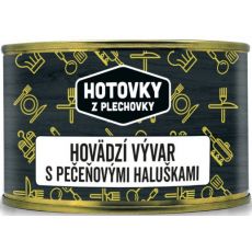 HZP Hovädzí vývar s pečeňovými haluškami 400ml