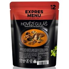 EXPRES MENU Hovädzí guláš 2-porcie (600g)