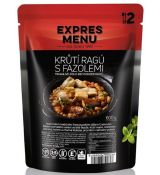 EXPRES MENU Morčacie ragú s fazuľou 2-porcie (600g)