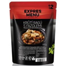 EXPRES MENU Morčacie ragú s fazuľou 2-porcie (600g)