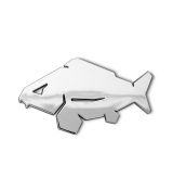 3D nálepka Delphin CARP Chróm