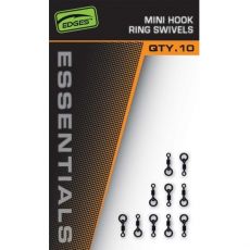 Obratlík s krúžkom Fox Mini Hook Ring Swivels (10ks) EDGES