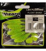 L&K Lures, Floating Shad 6cm /CHR F (5ks)